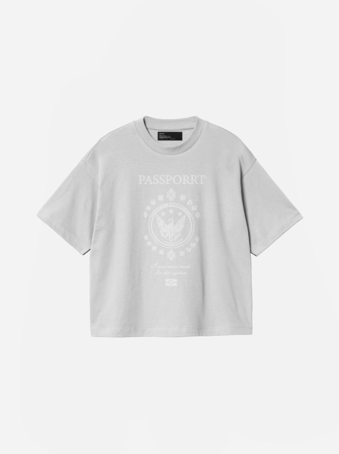PASSPORT WHITE T-SHIRT