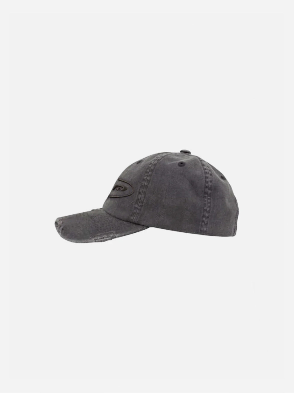 LOGO DESTROYED CAP LIGHT GRAY