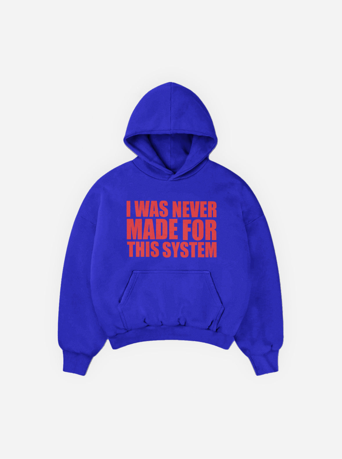 NEVER MADE BLUE HOODIE