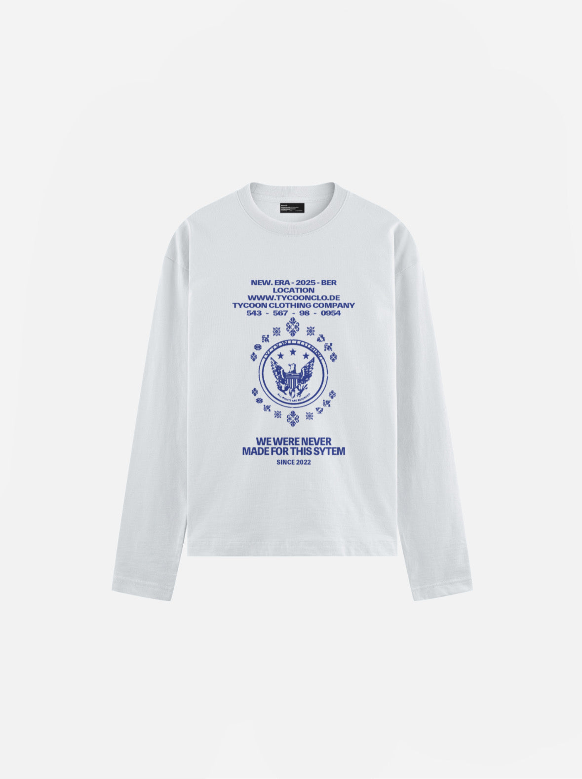 COMMUNITY WHITE LONGSLEEVE