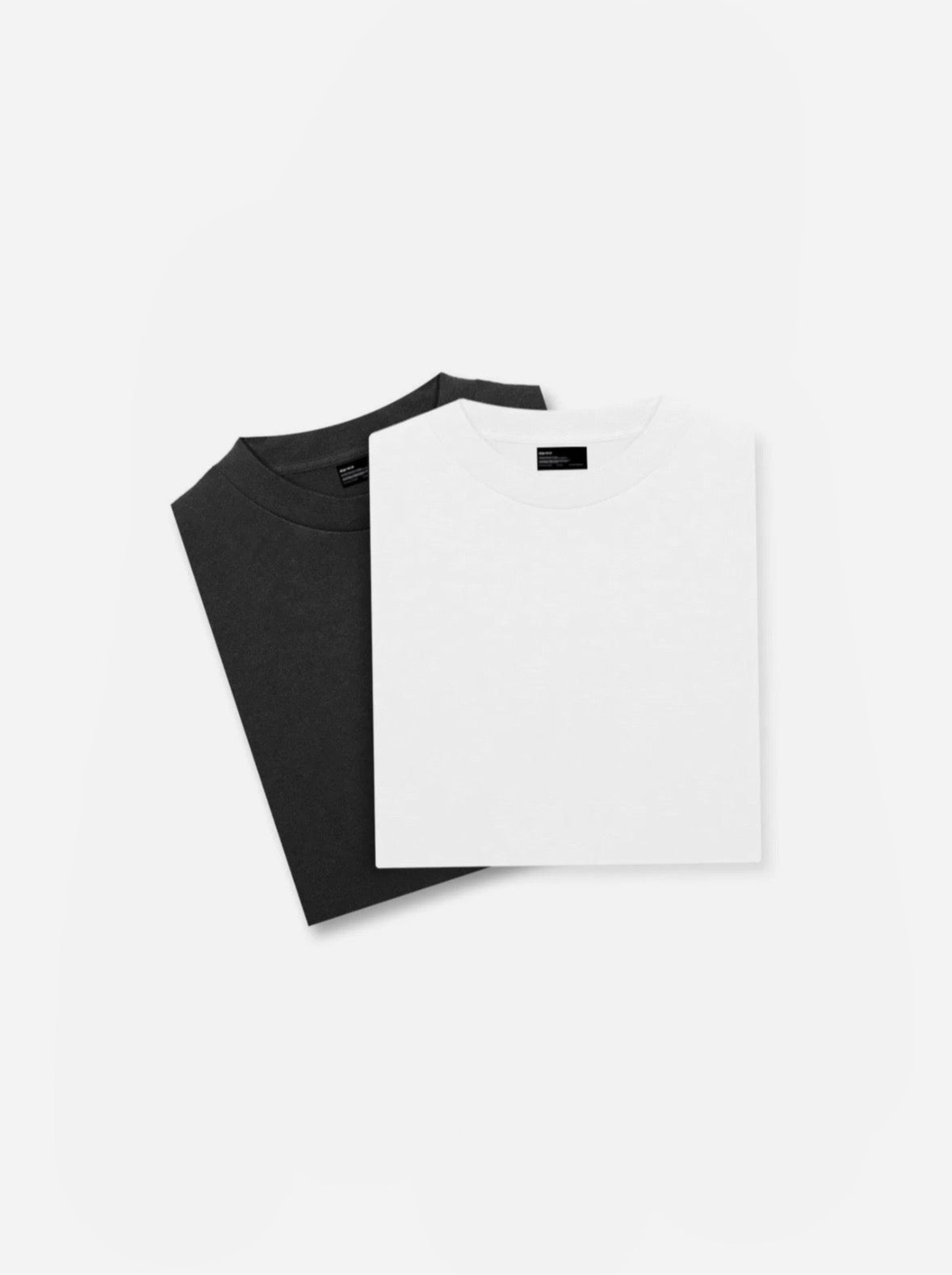 BLACK & WHITE BASIC 2-PACK T-SHIRTS