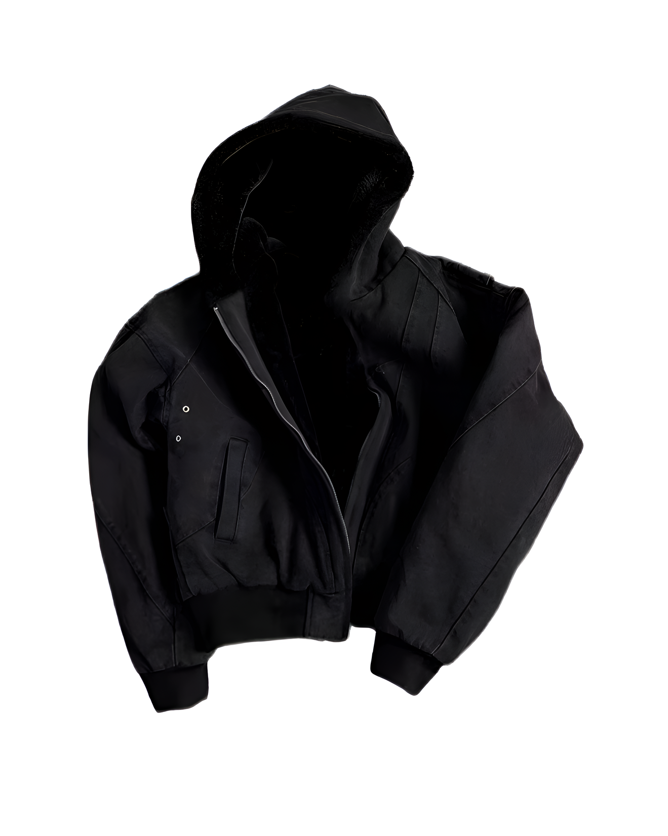 BLACK BOMBER ZIPPER