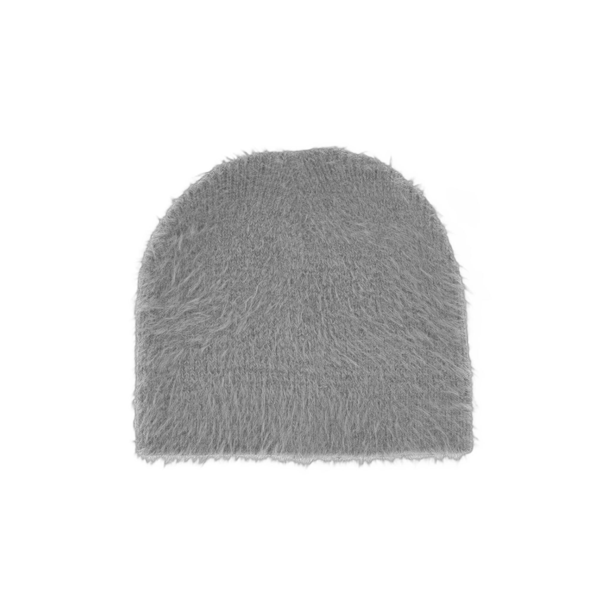 BLACK BEANIE MOHAIR