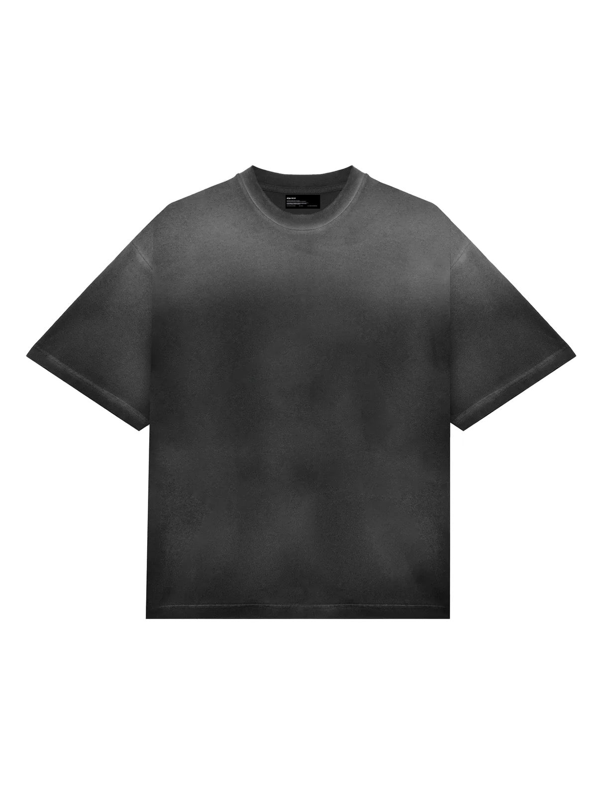 WASHED BLACK BASIC T-SHIRT