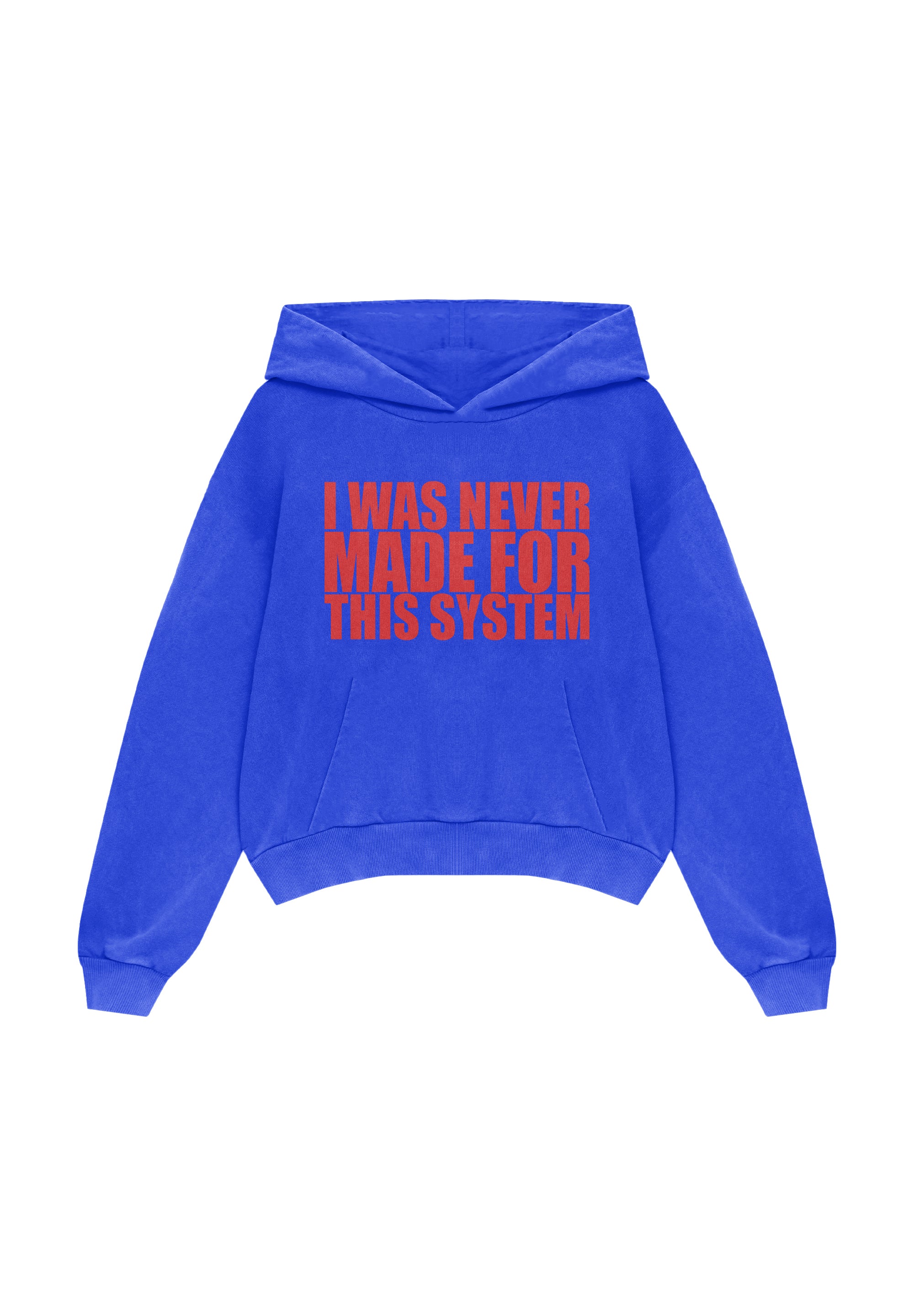 NEVER MADE BLUE HOODIE