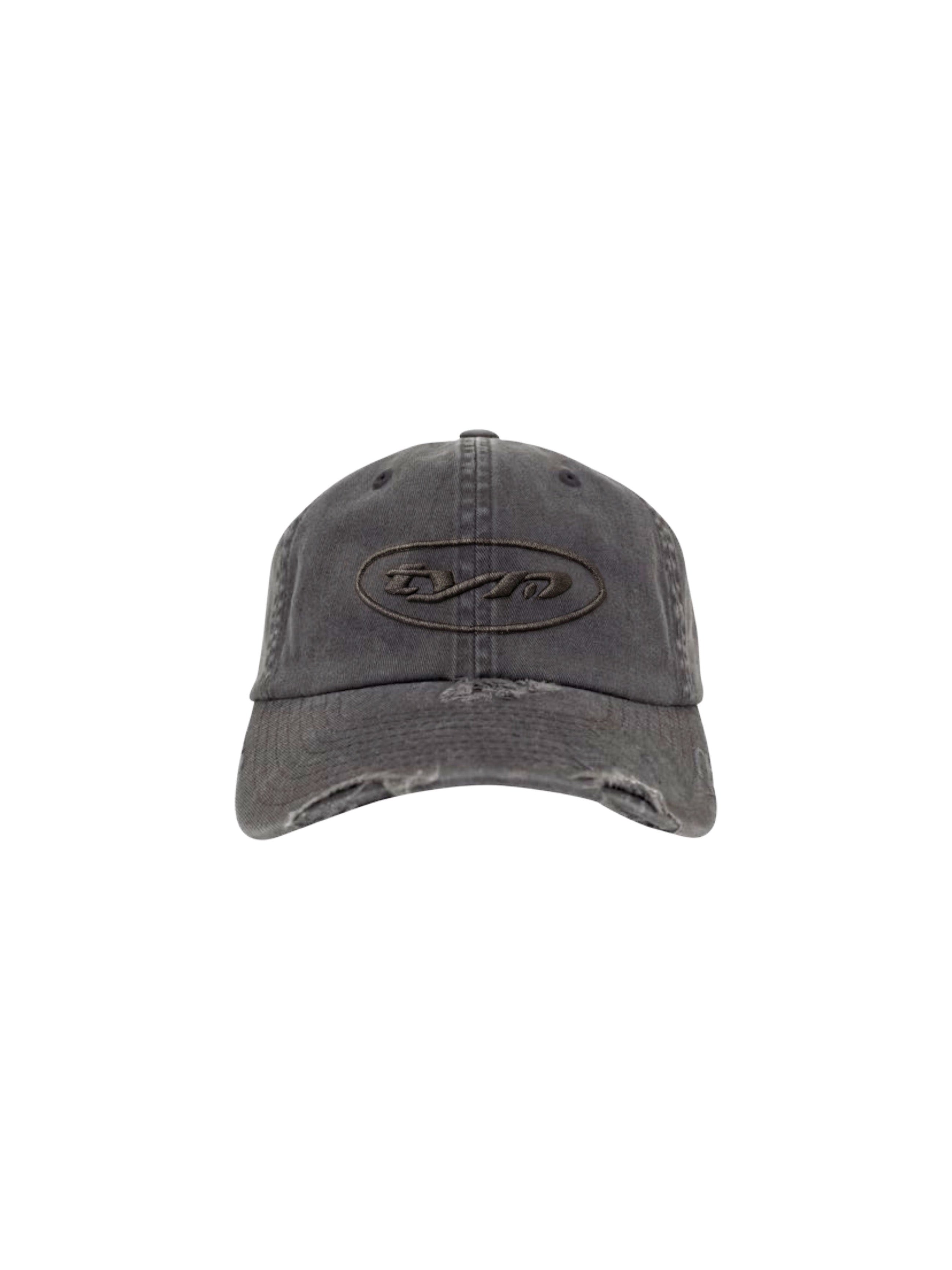 LOGO DESTROYED CAP LIGHT GRAY