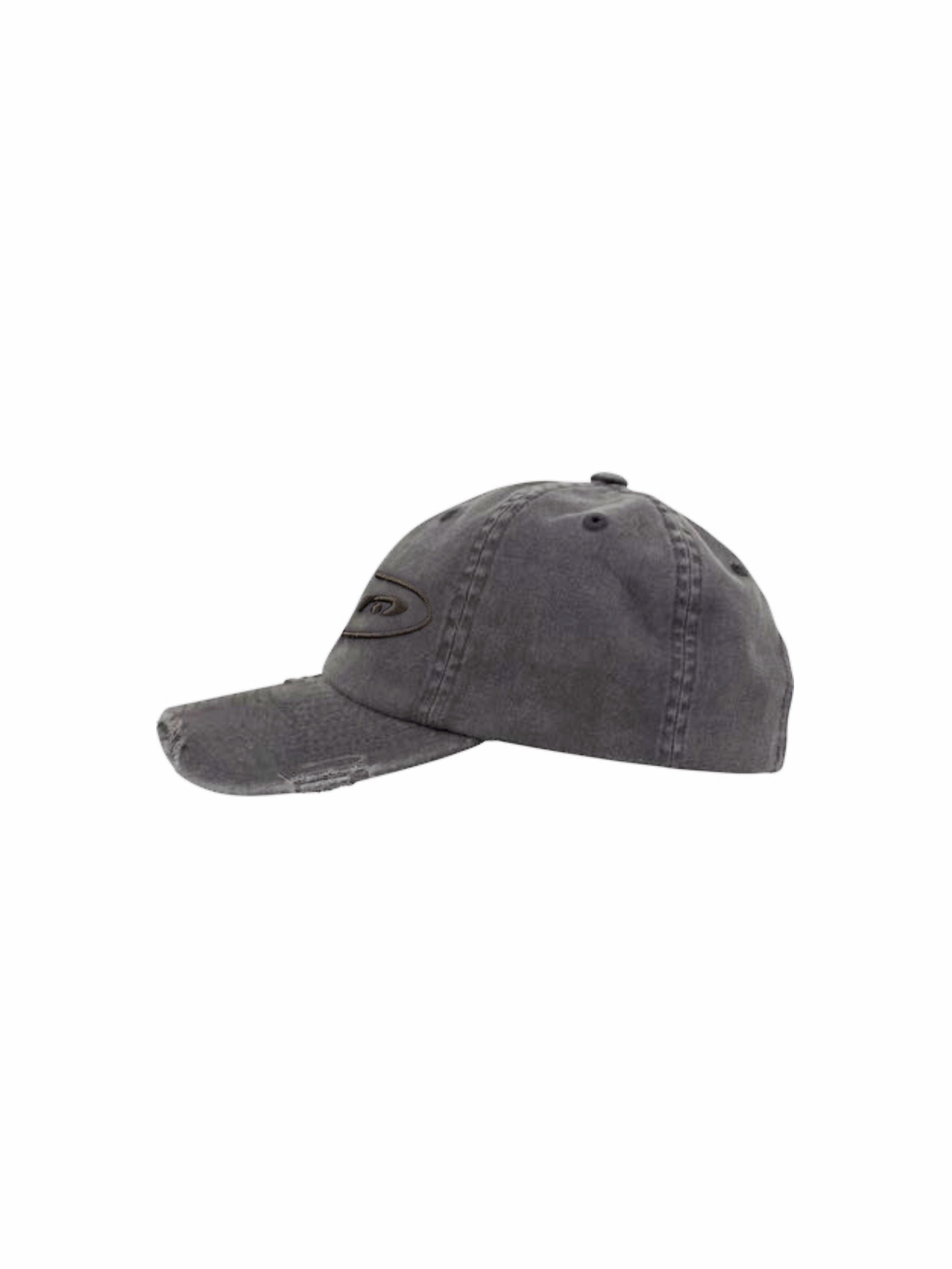 LOGO DESTROYED CAP LIGHT GRAY