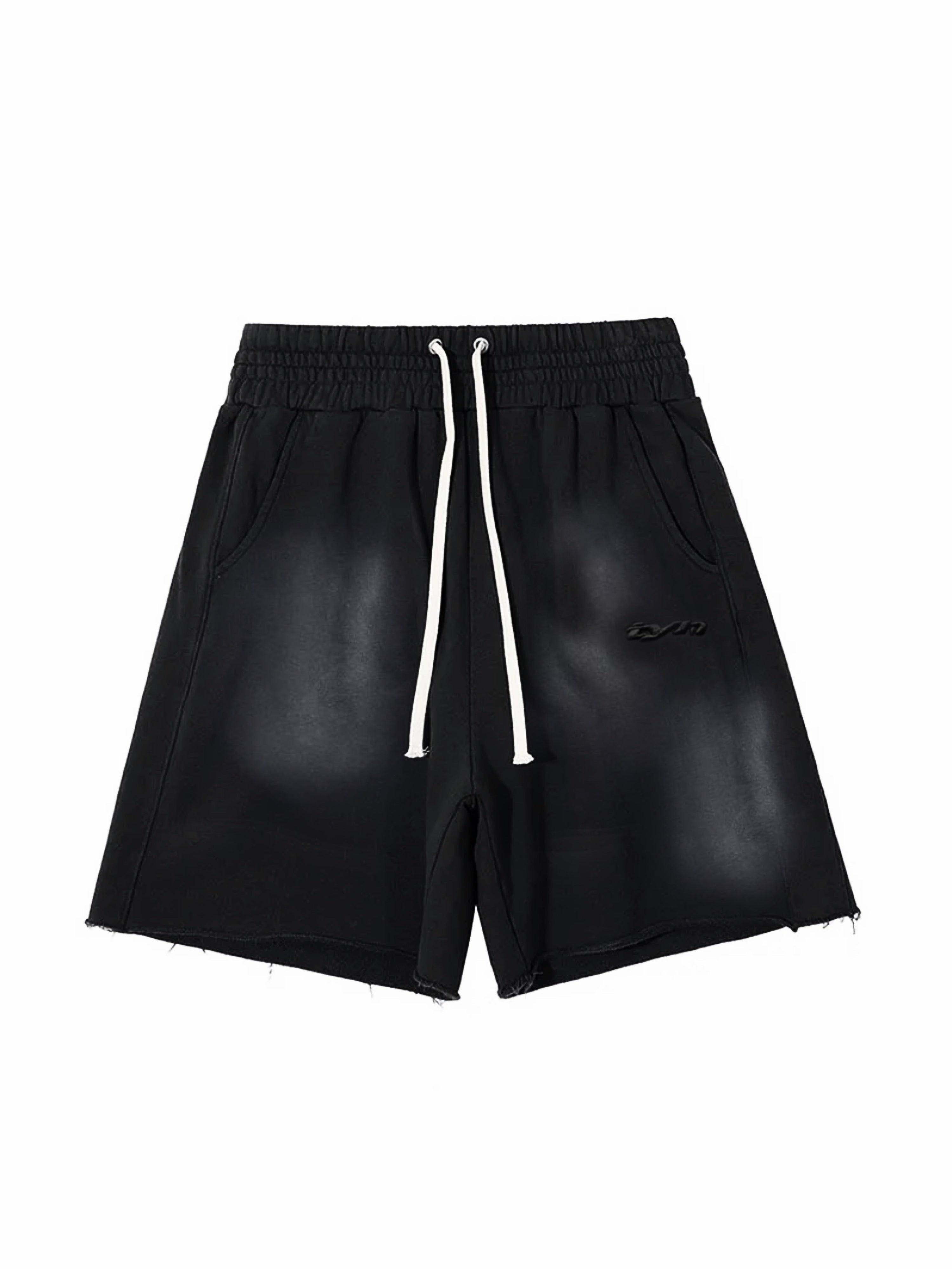 WASHED SHORT BLACK